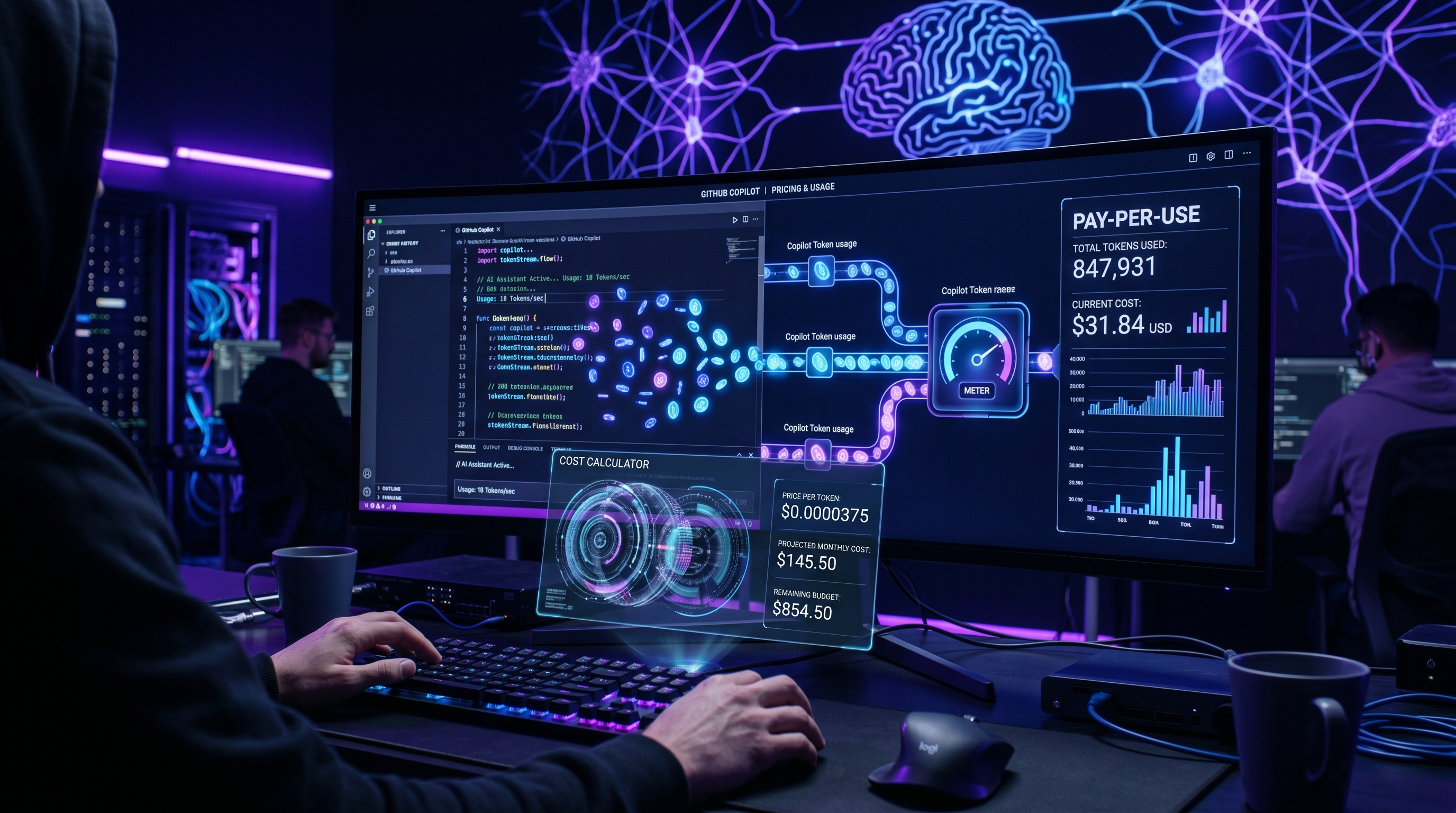 GitHub Copilot pricing a token AI tools PMI freelance